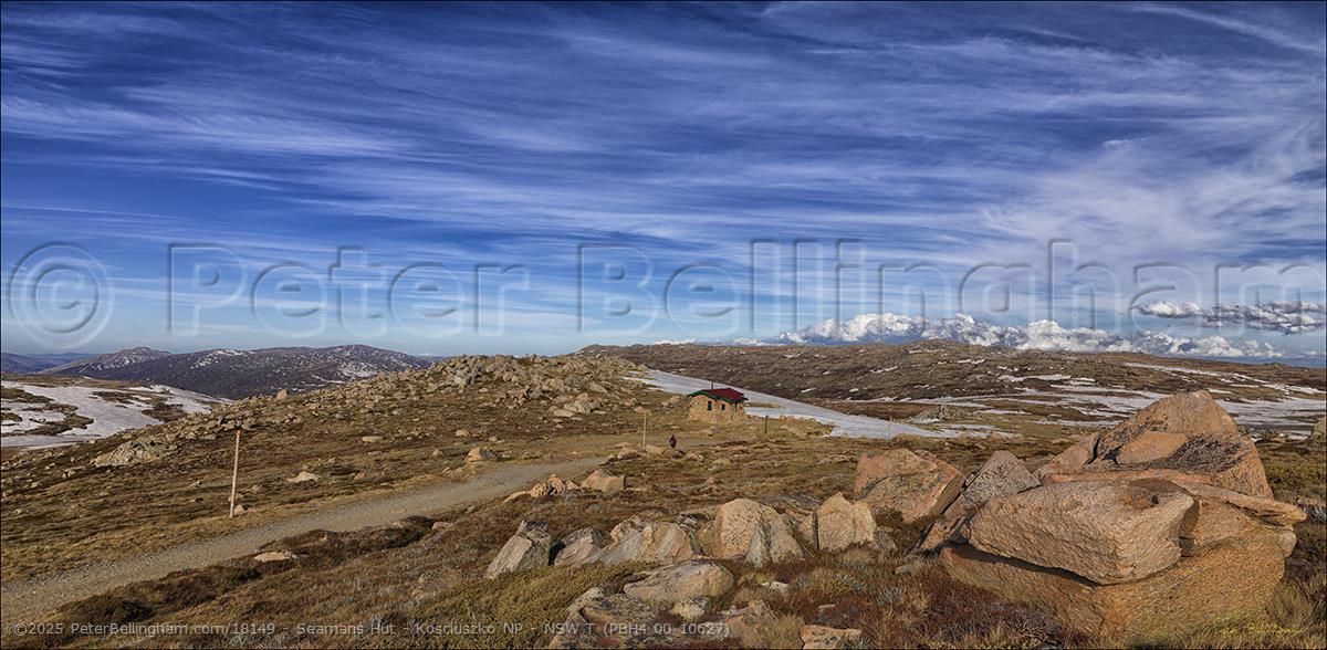 Peter Bellingham Photography Seamans Hut - Kosciuszko NP - NSW T (PBH4 00 10627)